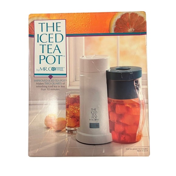 Mr Coffee Kitchen Vtg Sealed Iced Tea Pot By Mr Coffee Model Tm 2
